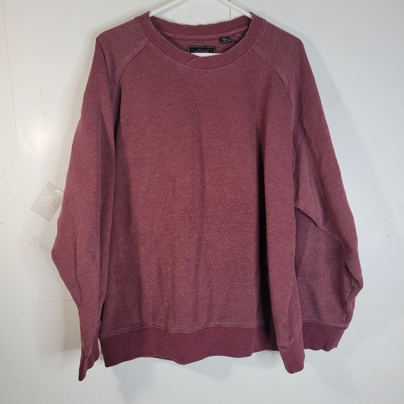 Mens Greg Norman Sweatshirt Red Size XXL One cuff might be a bit stretched out - Picture 1 of 11